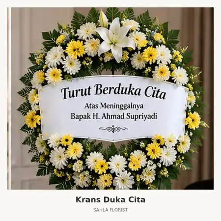 Krans Bunga Duka Tasikmalaya